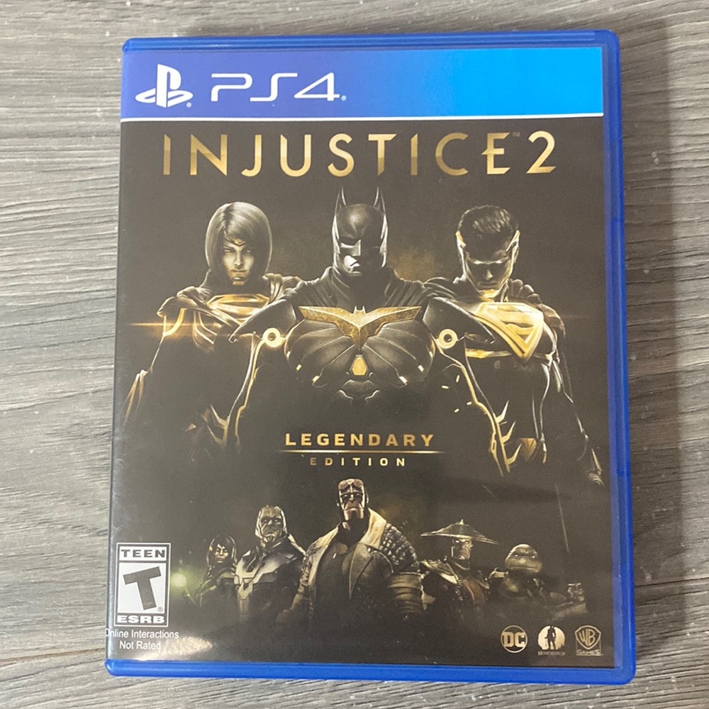 NEW INJUSTICE 2 GAME FOR PS4